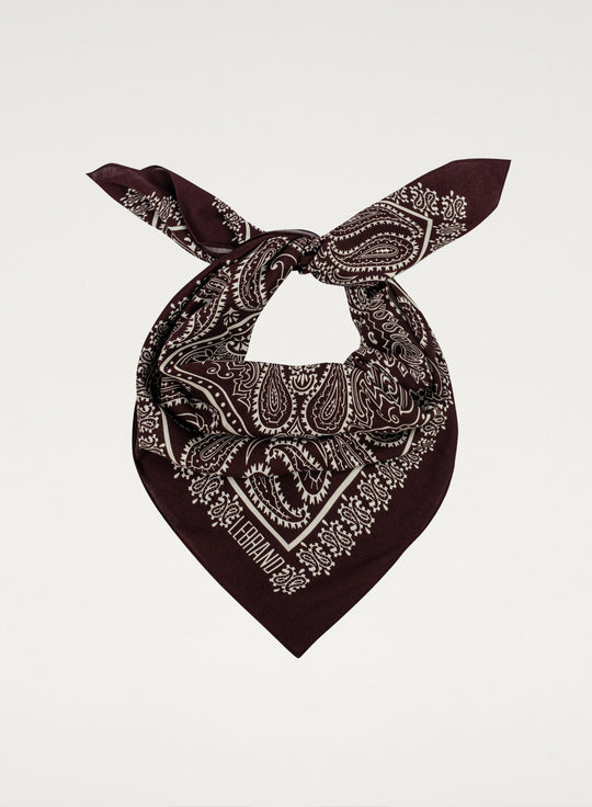 Bandana Burgundowa