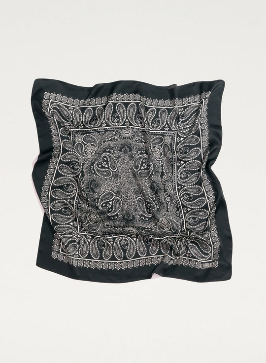 Bandana Jedwabna Czarna