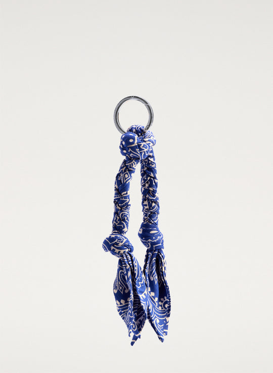 Bandana pattern keychain - Pommy (colors to choose from)