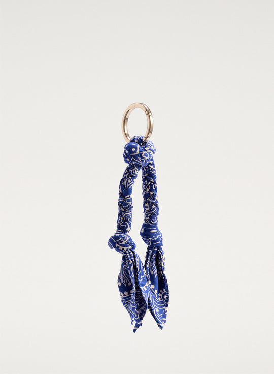 Bandana pattern keychain - Pommy (colors to choose from)