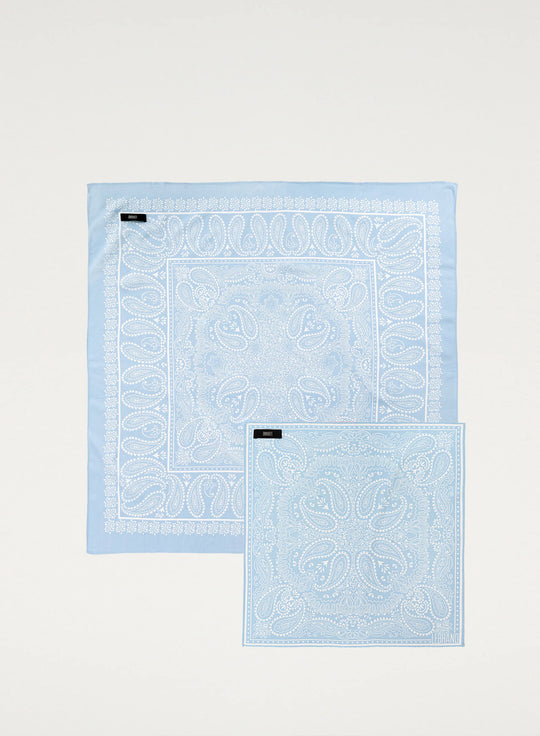 Light Blue Bandana Set