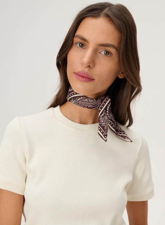 Bandana Mini Burgundowa