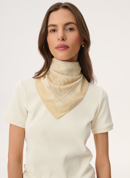 Bandana beżowa BEBE Concept x Lebrand