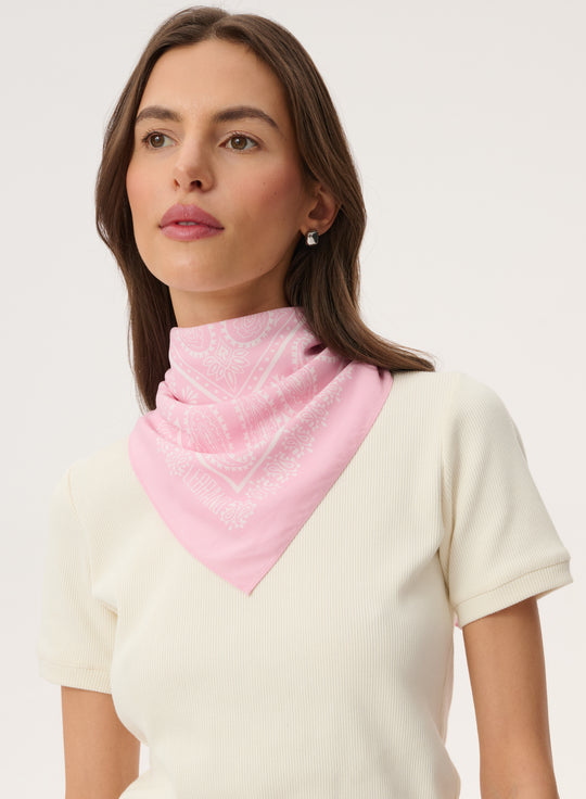 Bandana Jasnoróżowa