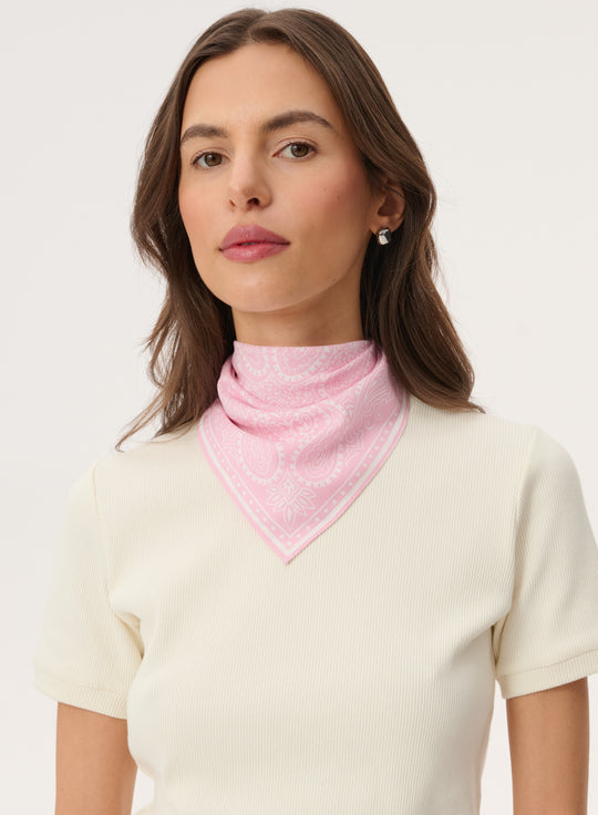 Bandana Mini Jasnoróżowa