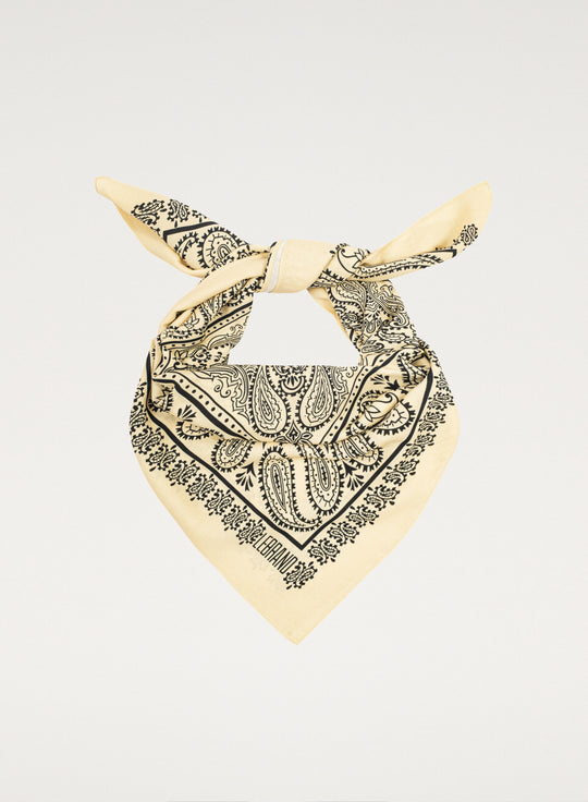 Bandana Jasnożółta